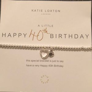 Katie Loxton 40th Birthday Bracelet